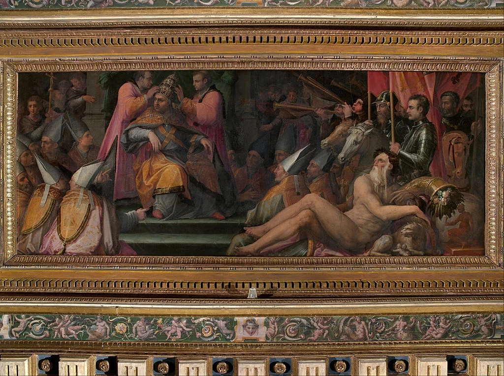 L'elezione di Giovanni de 'Medici al papato - Palazzo Vecchio, Firenze